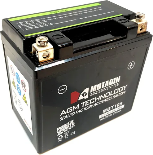 Miniatura 2 de Batería AGM para Yamaha RAPTOR 90 YFM90 2009-2023 / RAPTOR 125 YFM125 2011-2013