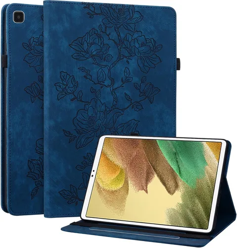 Miniatura 33 de Funda para Samsung Galaxy Tab S5e 10.5 2019 Modelo SM-T720/T725/T727, funda delgada de piel sintética con soporte multiángulo y soporte