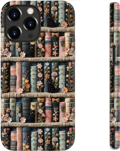 Miniatura 63 de bemal Funda para iPhone 12 Mini, estética, vintage, floreciente, peonía, concha, femenina, compatible con MagSafe, moderna, única, moderna, moderna