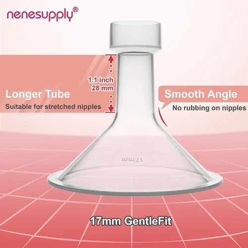 Miniatura 4 de Nenesupply Protector de pecho de brida de 0.669 in compatible con piezas de bomba y extractores de leche Lansinoh. Reemplazo al paramanta Lansinoh