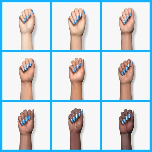 Miniatura 4 de Beetles - Esmalte de uñas en gel azul brillante, 1 unidad de 0.5 onzas, esmalte de uñas en gel para remojar, arte de uñas, manicura en salón o en D