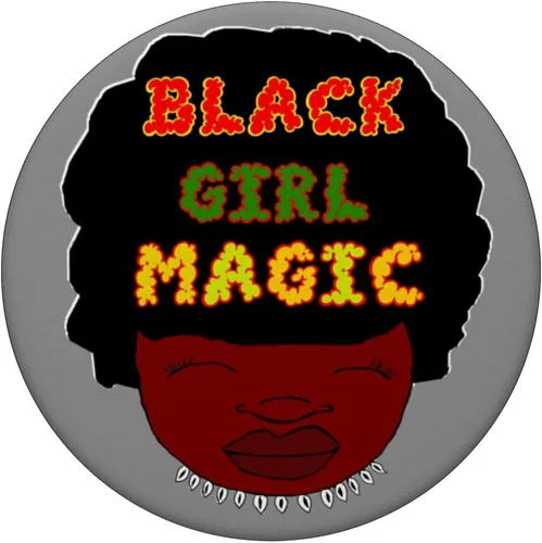 Miniatura 3 de Black Girl Magic PopSockets PopGrip estándar