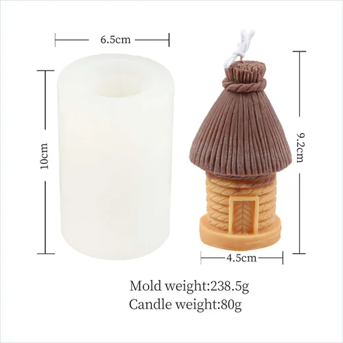 Miniatura 2 de Grainrain Moldes de vela de abeja 3D molde de jabón de silicona de panal molde de cera molde de fabricación de velas (SXY033)