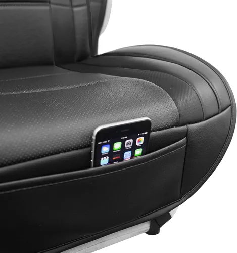 Miniatura 4 de FH GROUP PU208102 amortiguadores futuristas para el asiento del par del frente (leatherette con respaldo antideslizante), adecuado para la mayoría