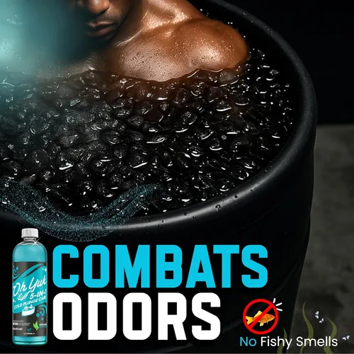 Miniatura 7 de Oh Yuk Tratamiento de agua fría 5 en 1 – Limpiador, clarificador, acondicionador, combate los olores, desodoriza – Cuidado de baño de hielo y bañera
