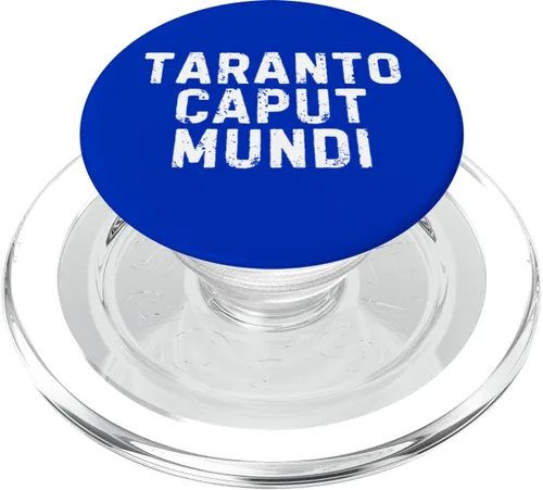 Miniatura 7 de Taranto Caput Mundi Città Simpatica Uomo Donna Bambino PopSockets Adhesive PopGrip