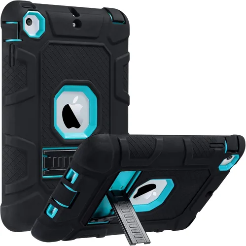 Miniatura 14 de ULAK Funda para iPad mini 1 2 3, Funda protectora de tres capas resistente a prueba de golpes con soporte para iPad mini 2, 1ª 2ª 3ª