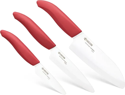 Miniatura 8 de Kyocera 610445-FK-3PC-WHBU - Juego de cuchillos de cerámica avanzada serie Revolution de 3 piezas, tamaños de hoja: 5.5", 4.5", 3", azul KYOCERA
