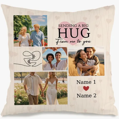 Miniatura 15 de Personalized One Picture Pillow Cover with Custom Text Allowing You to Create a Memorable Cushion Design That fits Your Sofa or Bedroom While