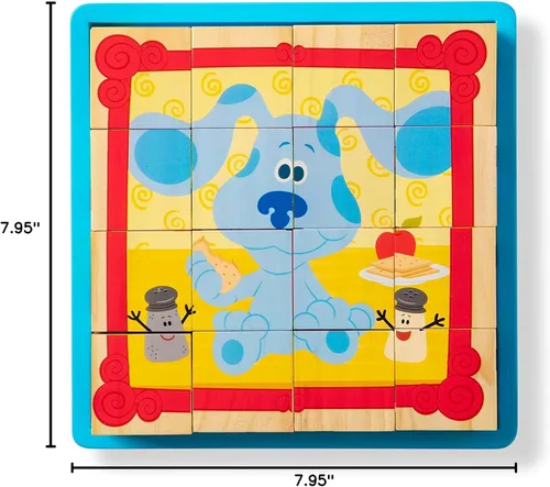 Miniatura 4 de Melissa & Doug Blue's Clues & You! - Rompecabezas de madera (16 piezas)