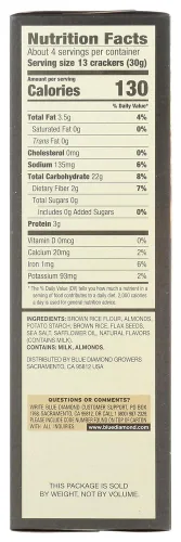 Miniatura 2 de Blue Diamond Nut-Thins Artisan Nut-Thins, semillas de lino 4.25 onzas (paquete de 2)