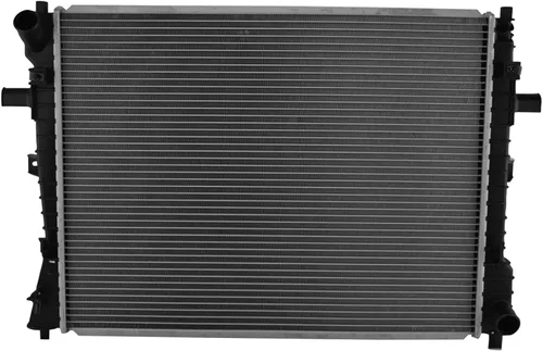 Miniatura 69 de TRQ Radiador de 1 fila de núcleo de aluminio de 26.5 pulgadas de ancho de núcleo compatible con Chevrolet Captiva Sport 2012-2015 Saturn Vue