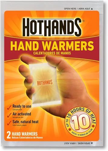Miniatura 2 de HotHands - Calentadores de manos, naturales, seguros, sin olor, activados con aire, de larga duración, hasta 10 horas de calor - 40 pares