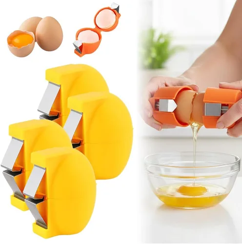 Miniatura 10 de Abridor de cáscaras de huevo, pelador de huevos mejorado 2026 para huevos duros, herramienta manual para galletas de huevos duros, cortador