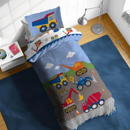 Miniatura 18 de Sunny Side Up Bluey & Friends - Juego de edredón tamaño completo, ropa de cama infantil de 7 piezas, incluye edredón, sábanas y funda de almohada