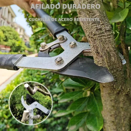 Miniatura 5 de YRTSH Loppers - Juego combinado de tijeras de setos y podadoras de 3 piezas, kit de cuidado de árboles y arbustos de alta resistencia para patio