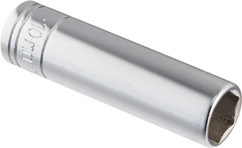Miniatura 6 de SK Tools USA 41708 - Unidad de 1/4", 0.472 in, 6 puntos, enchufe cromado profundo