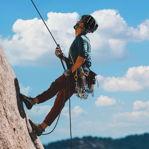 Miniatura 5 de Casco de escalada en roca para adulto, casco ligero ajustable para escalada de árboles en roca trabajo en altura