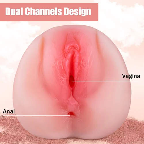 Miniatura 3 de Masturbadores masculinos con vagina de bolsillo de textura 3D realista y ano apretado, muñeca sexual, juguete adulto, juego anal y de felación