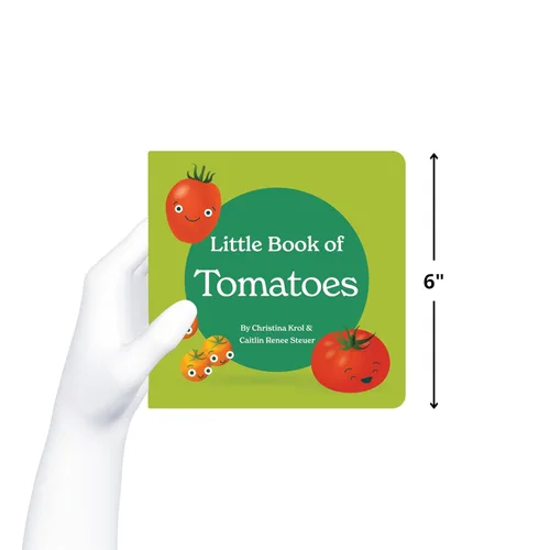 Miniatura 7 de Little Book of Tomatoes by Chunky Deli: A Clever Foodie Board Book for Babies and Toddlers, Unique Baby Shower Gift for New Parents Libro