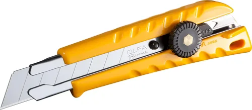 Miniatura 3 de OLFA 18mm Cuchillo multiusos de alta resistencia (L-1) - Cuchillo de corte de profundidad personalizada multiusos con mango ergonómico y cuchilla