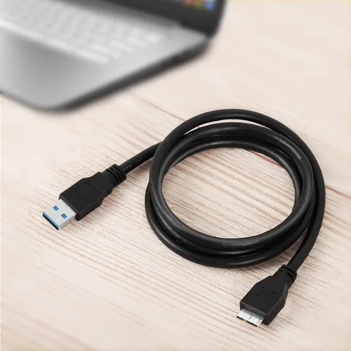 Miniatura 8 de ITD ITANDA Cable USB 3.0 Micro, 3.3 pies, Cable de Disco Duro de Alta Velocidad y Alta Resistencia, Cable USB 3.0 A a Micro B Compatible