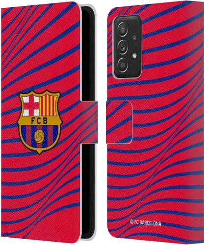 Miniatura 234 de Head Case Designs Funda de piel con licencia oficial del FC Barcelona Barca Crest Graphics para Samsung Galaxy A06 4G