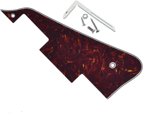 Miniatura 62 de Dopro Golpeador de guitarra LP de 1 capa con soporte cromado para Epiphone Les Paul