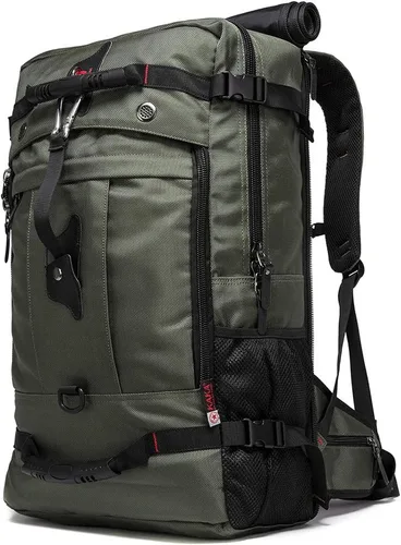 Miniatura 3 de KAKA - Mochila de viaje, mochila de mano convertible duradera, bolsa de lona apta para laptop de 15.6 pulgadas para hombres y mujeres (Mediana 35L)