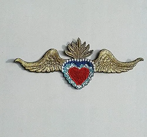 Miniatura 5 de Moks122(p) patch Sacred Heart milagro