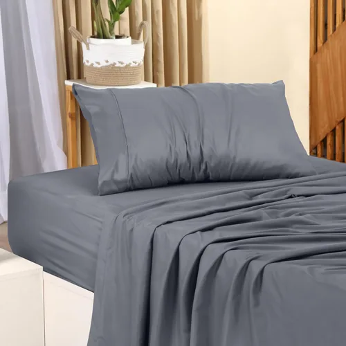 Miniatura 362 de Utopia Bedding Juego de sábanas Queen – Sábanas de 4 piezas para cama tamaño Queen, microfibra suave y transpirable, incluye 1 sábana bajera, 1 Gris
