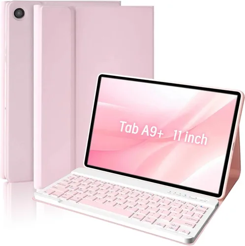 Miniatura 15 de MMK Funda para Galaxy Tab A11 con teclado (11 pulgadas 2025, SM-X230, SM-X236B), compatible con Galaxy Tab A9 Plus funda con teclado