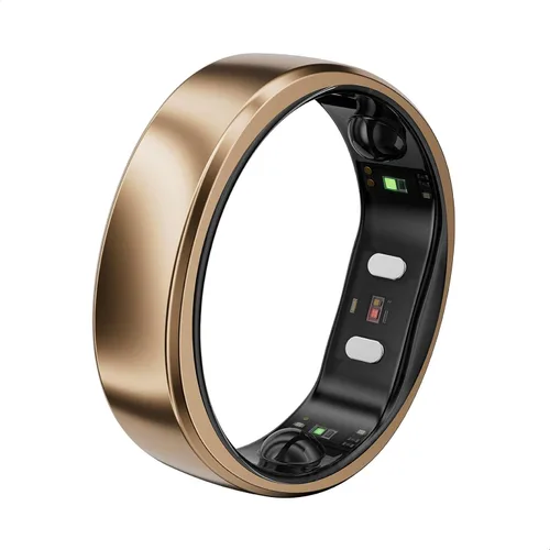 RingConn Gen 2 Air, Anillo Inteligente AI Ultra-Delgado, Batería de 10 Días, Monitor de Fitness/Sueño/Estrés/FC para Mujeres y Hombres, Sin Tarifa