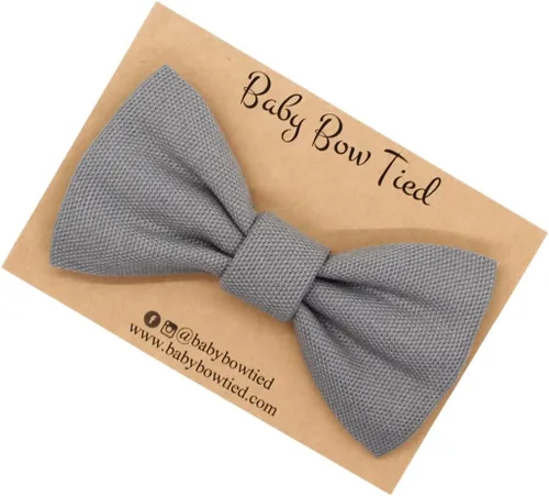 Miniatura 10 de Handmade Pre-Tied Clip on Bow Tie for Baby to Young Boy
