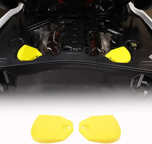 Miniatura 8 de Cubierta de Torre de Puntal Trasero Compatible con Chevrolet Corvette C8 Stingray 2020-2024, Panel de Protección de Torre Amortiguadora Trasera
