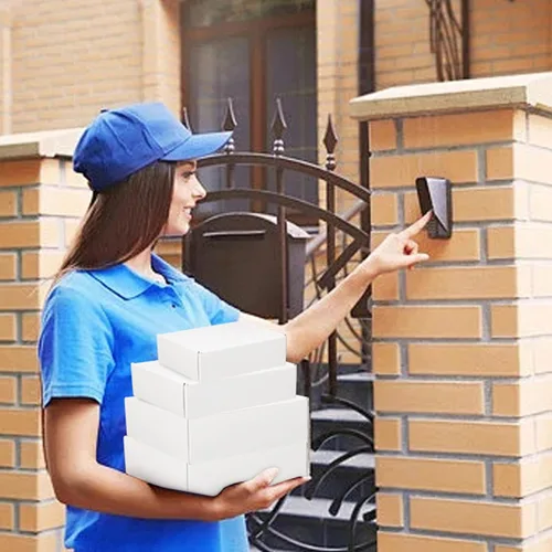 Miniatura 7 de FORBFAN Cajas de envío de 6 x 4 x 2, paquete de 45 cajas blancas para pequeñas empresas, pequeñas cajas de cartón corrugado para correo y envío