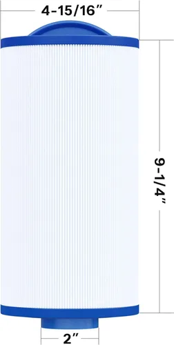 Miniatura 3 de Cryspool® 04060 Filtro de spa compatible con PMA-R3/268548 con mango cerrado, 4CH-935, PWW35L, FC-0170, X268554, X268535, 817-4035, cartucho