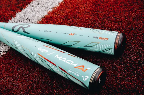 Miniatura 5 de Rawlings Bate de béisbol MACH AI BBCOR -3 caída barril de 2 5/8 pulgadas 1 pieza híbrida