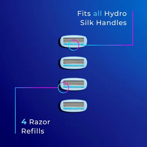 Miniatura 8 de Schick Hydro Silk - Recambios de cuchillas hidratantes para mujer con colgador de ducha, 4