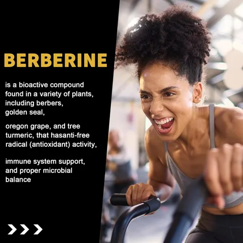 Miniatura 5 de Nutravita Gomitas de berberina con canela de Ceilán, 1500 mg de berberina de alta potencia, suplemento para apoyo inmunológico y metabolismo