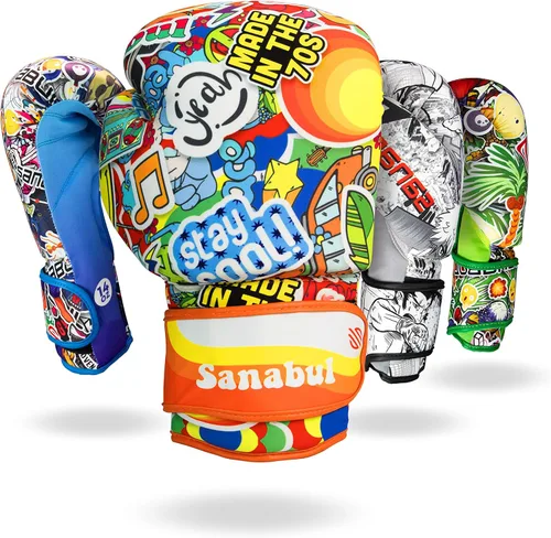 Guantes de boxeo para adultos Sticker Bomb