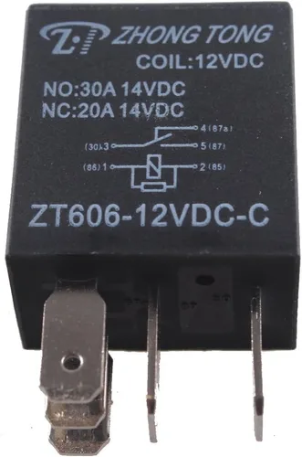 Miniatura 6 de Enchufe para relé de auto, de E Support™, de 12 V, 30 A, 40 A, 60A, 80A SPST y SPDT 30A 5Pin SPDT