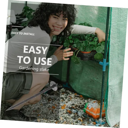 Miniatura 8 de YARNOW 60 piezas de clavos moldeadores de árboles de tachuelas para jardín, tienda de campaña, estacas de césped, estacas de suelo, estacas