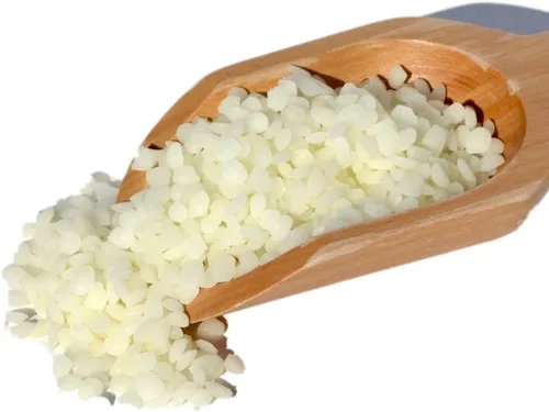Pellets de cera de abeja orgánica de 1 libra, certificado por el USDA, blanco puro para hacer velas y lociones, cera de abeja de grado alimenticio
