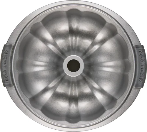 Miniatura 10 de Anolon Molde estriado antiadherente avanzado para hornear, 9.5 pulgadas, gris, acero al carbono