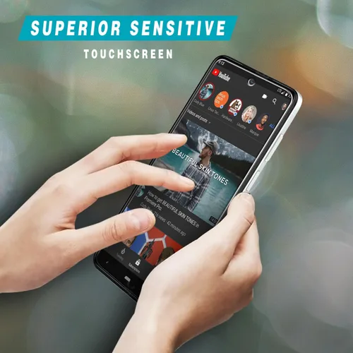 Miniatura 5 de Paquete de 2 protectores de pantalla de vidrio templado diseñados para Motorola Moto G Power 5G (2023), antiarañazos, sin burbujas