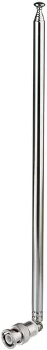 Miniatura 7 de Bingfu Antena de Escáner de Radio de Policía 20-1300MHz 7 Secciones Telescópica BNC Antena Masculina Radio Jamón Radio Mano CB Antena para Uniden