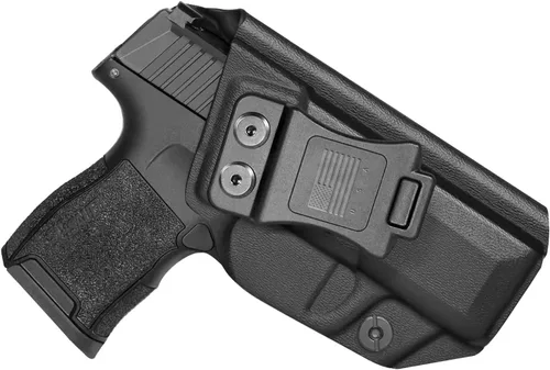 Miniatura 17 de Holster IWB Kydex Fit – Trigger Guard – Inside Waistband Concealed Carry – Adjustable Cant & 'Posi-Click' Retention - No Wear or Jitter - USA Made