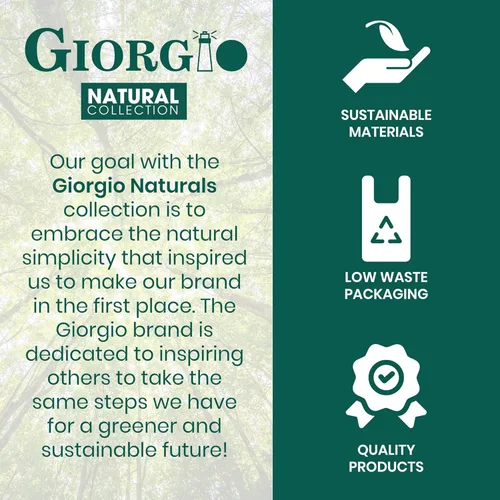 Miniatura 6 de Giorgio GIONAT6 Peine de Madera Natural Desenredante para el Cabello - Peine de Dientes Semi Finos y Anchos para Cabello Rizado, Peines de Bambú