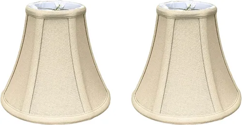 Miniatura 58 de Royal Designs, Inc. BSO-704FC-6AGL True Bell - Pantalla básica para lámpara con clip de llama, 3.5 x 6 x 6.25, dorado antiguo